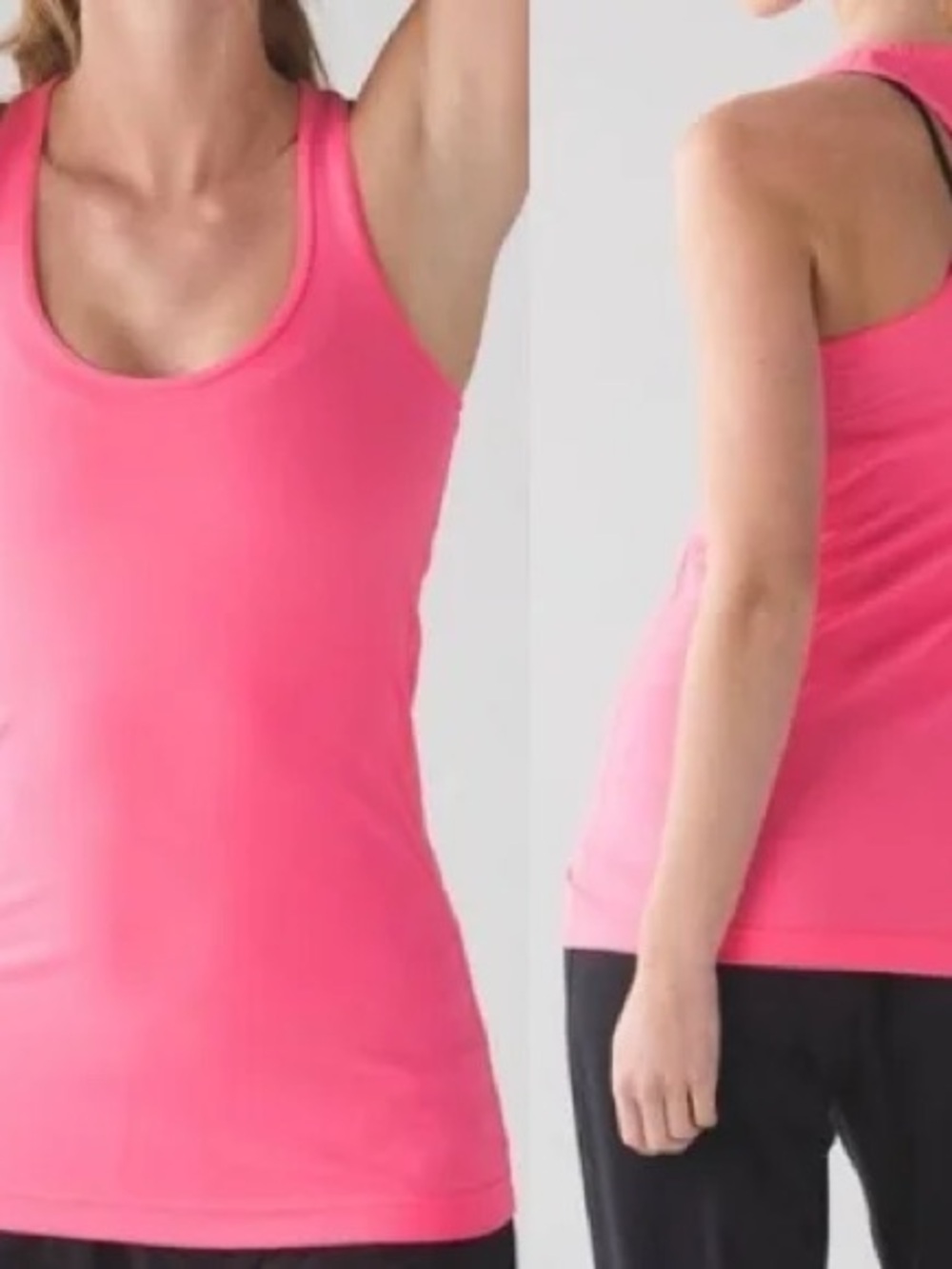 lululemon athletica Bright Pink Racerback Tank